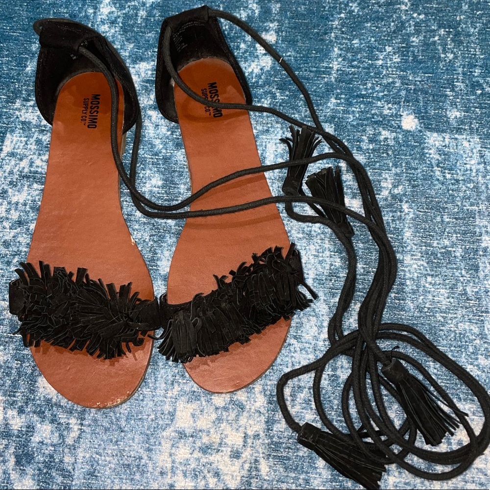 Wrap around sandals